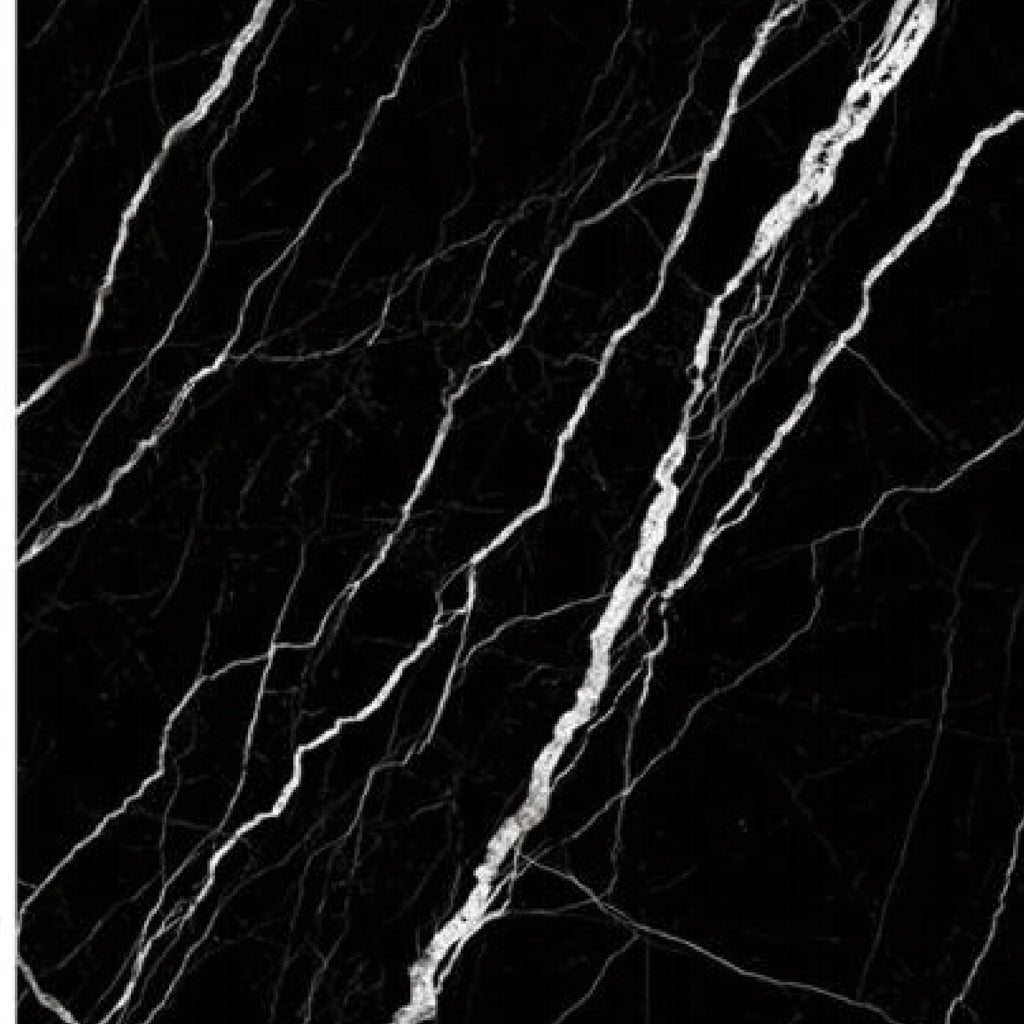 Black Marquina Kajaria Vitronite Tile