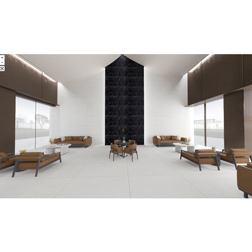 Black Marqunia 600x1200mm 3pcs Ultima Kajaria Tile