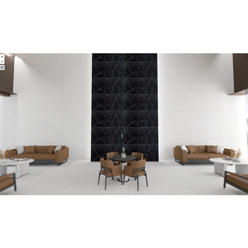 Black Marqunia 600x1200mm 3pcs Ultima Kajaria Tile