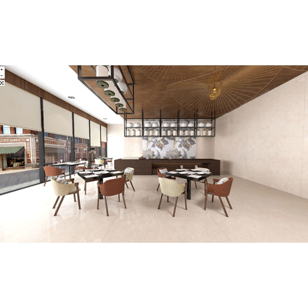 Blossom Blue Decor Ultima Kajaria Tile