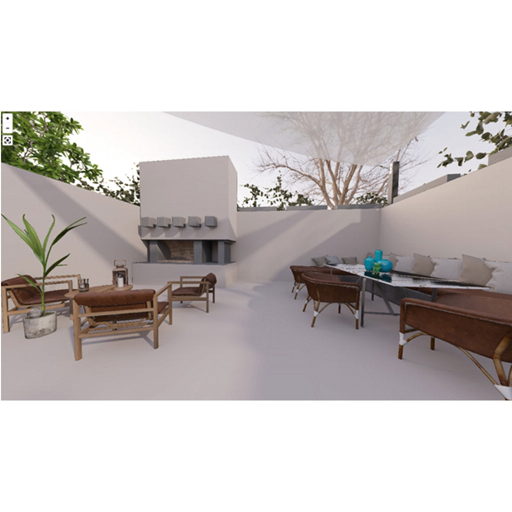 Bristol Silver 600x1200mm 3pcs Ultima Kajaria Tile