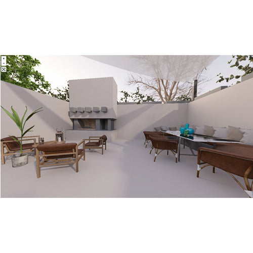 Bristol Silver 600x1200mm 3pcs Ultima Kajaria Tile