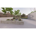 Bristol Silver 600x1200mm 3pcs Ultima Kajaria Tile
