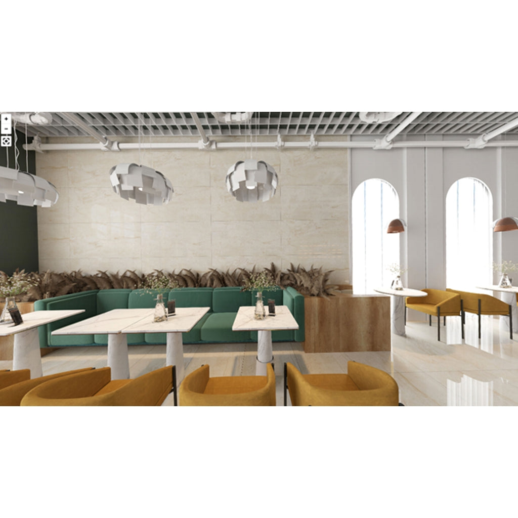 Dyna Nero 600x1200mm 3pcs Ultima Kajaria Tile