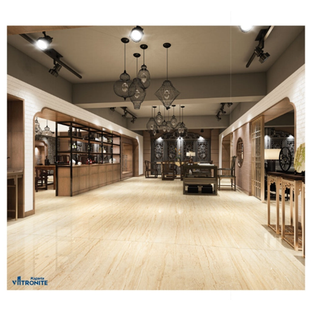 Dyna Crema Kajaria Vitronite Tile
