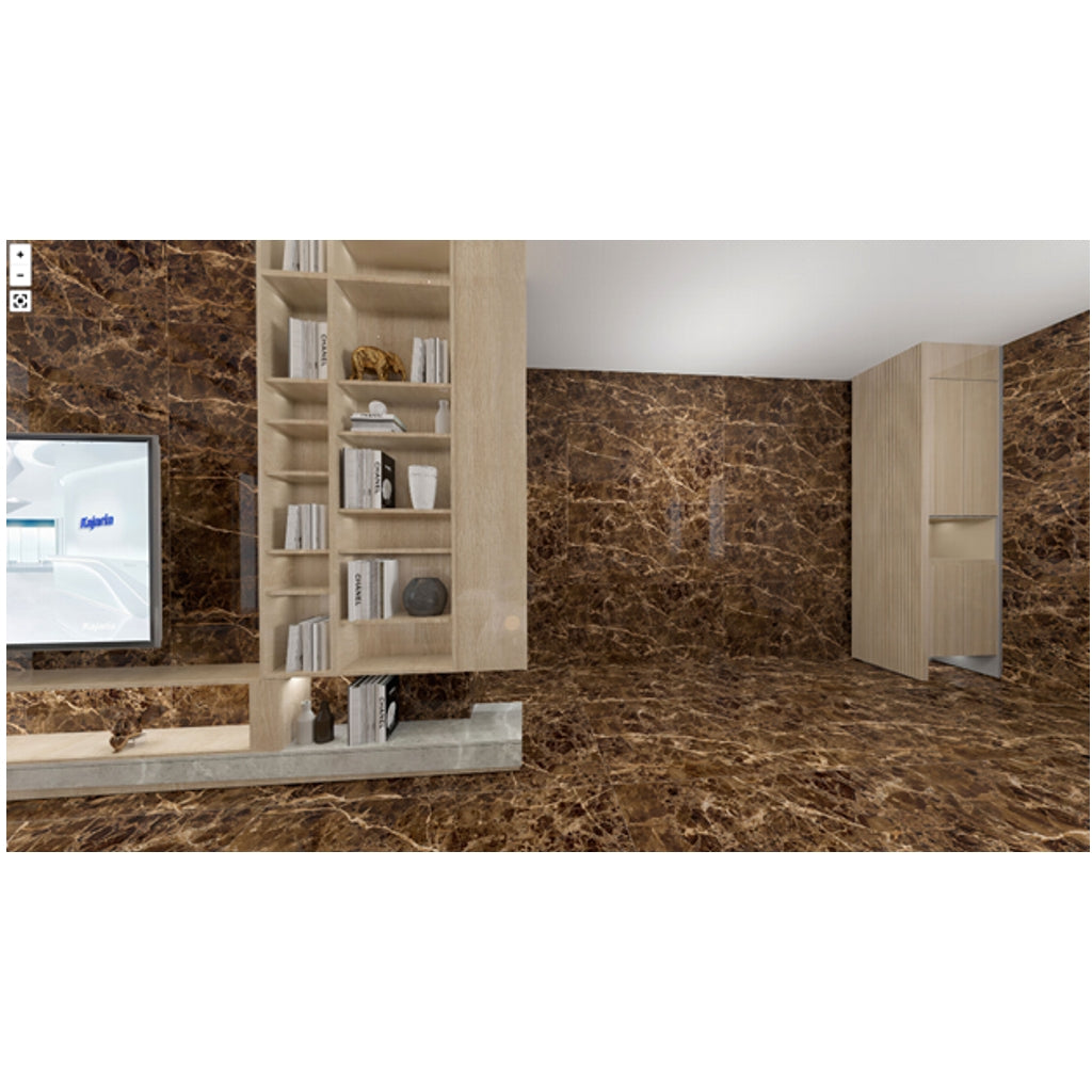 Empredor Brown Ultima Kajaria Tile