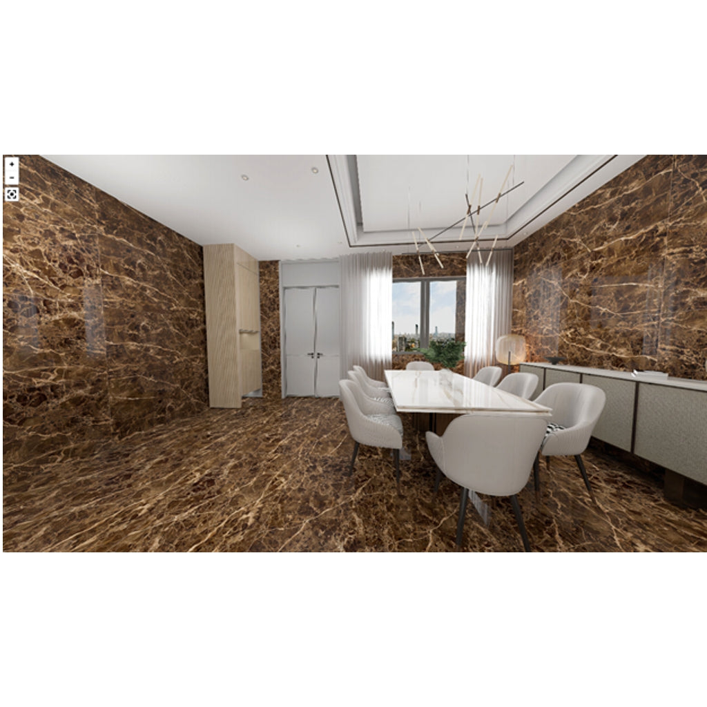 Empredor Brown Ultima Kajaria Tile