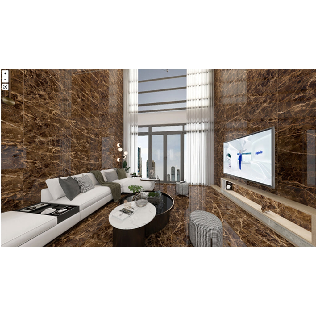 Empredor Brown Ultima Kajaria Tile
