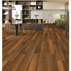 English Mahogany Kajaria Gres Tough Planks Tile
