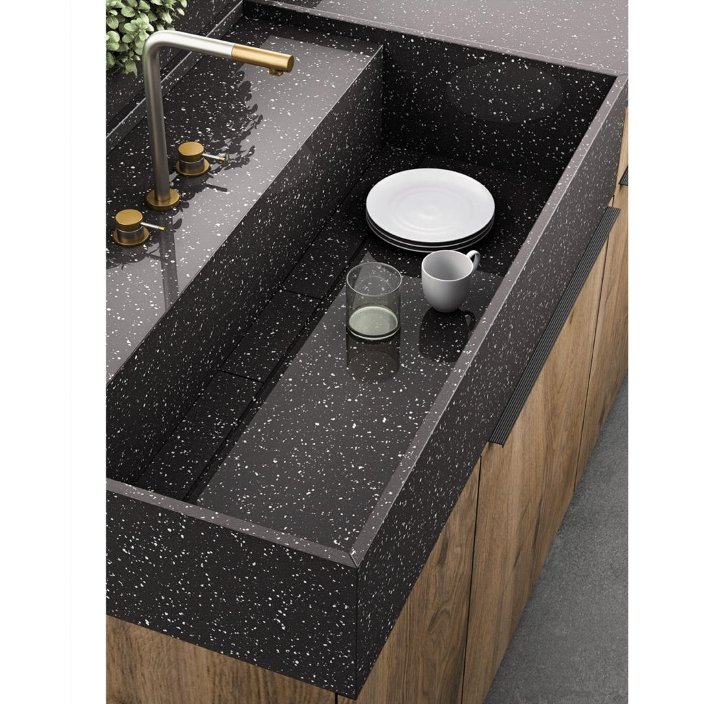 Galaxy Black Kajaria Vitronite Tile