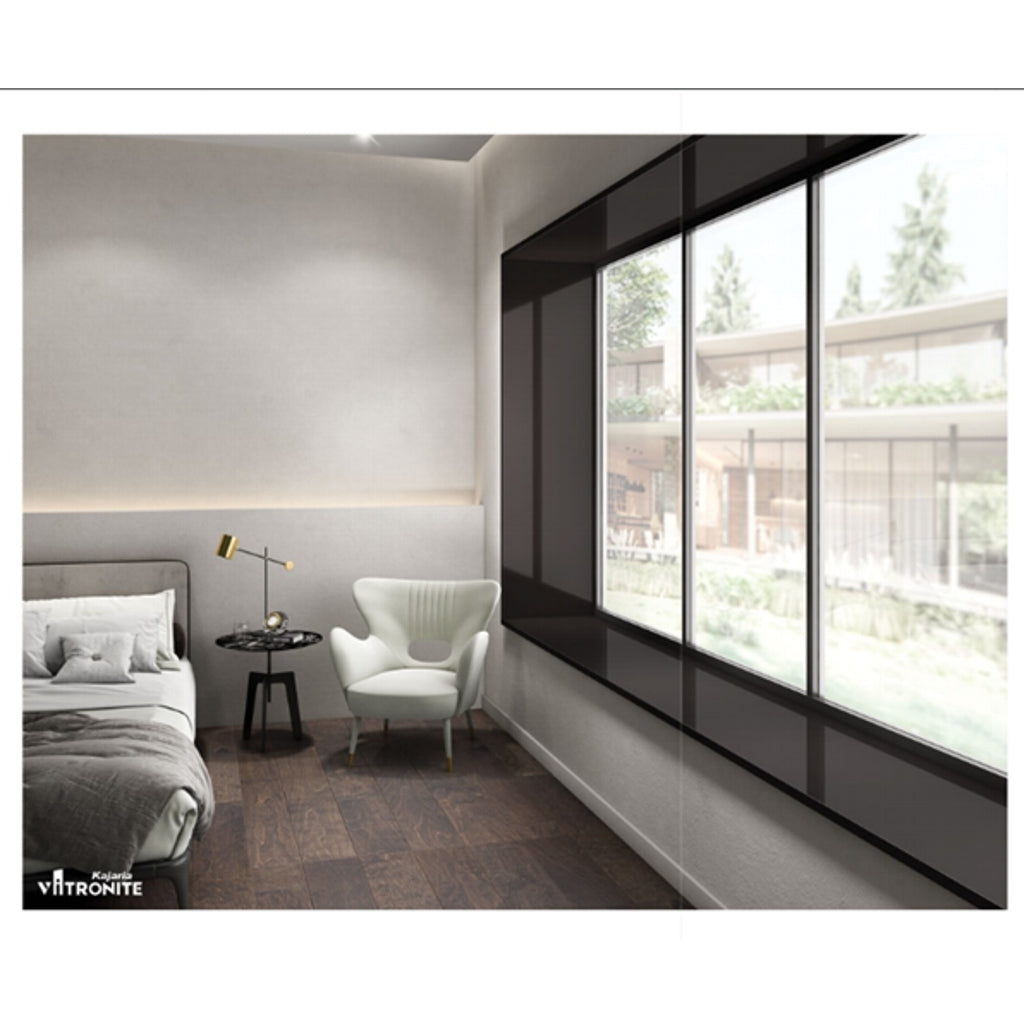 Graphite Black Kajaria Vitronite Tile