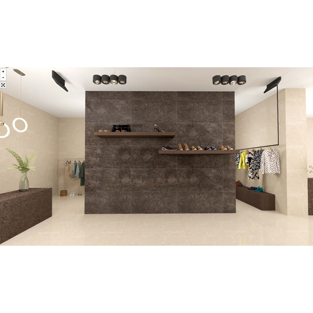 Imperial Brown 600x1200mm 3pcs Ultima Kajaria Tile