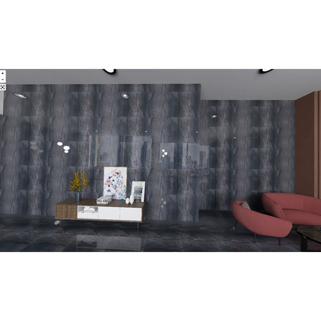 Inferno Nero 600x1200mm 3pcs Ultima Kajaria Tile