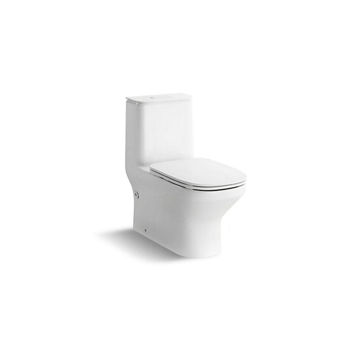 Kohler-Modern Life™  One-piece Toilet With Quiet-close™ Slim Seat Cover In White