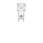 Kohler-Instafit+™ Next Gen  Pneumatic Tank 3/6l With Full Frame