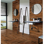 Mallorca Walnut Kajaria Gres Tough Planks Tile