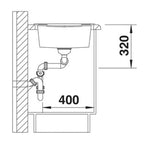 Hafele METRA 8S Kitchen Sink