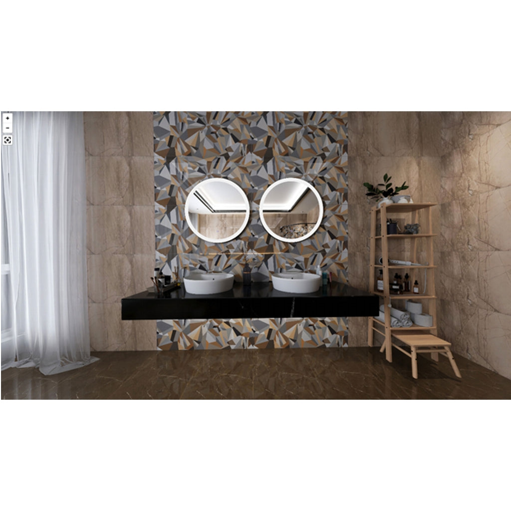 Osaka Brown 600x1200mm 3pcs Ultima Kajaria Tile