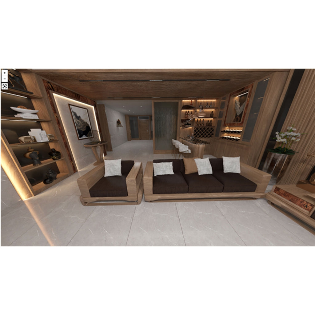 Osaka Grey 600x1200mm 3pcs Ultima Kajaria Tile