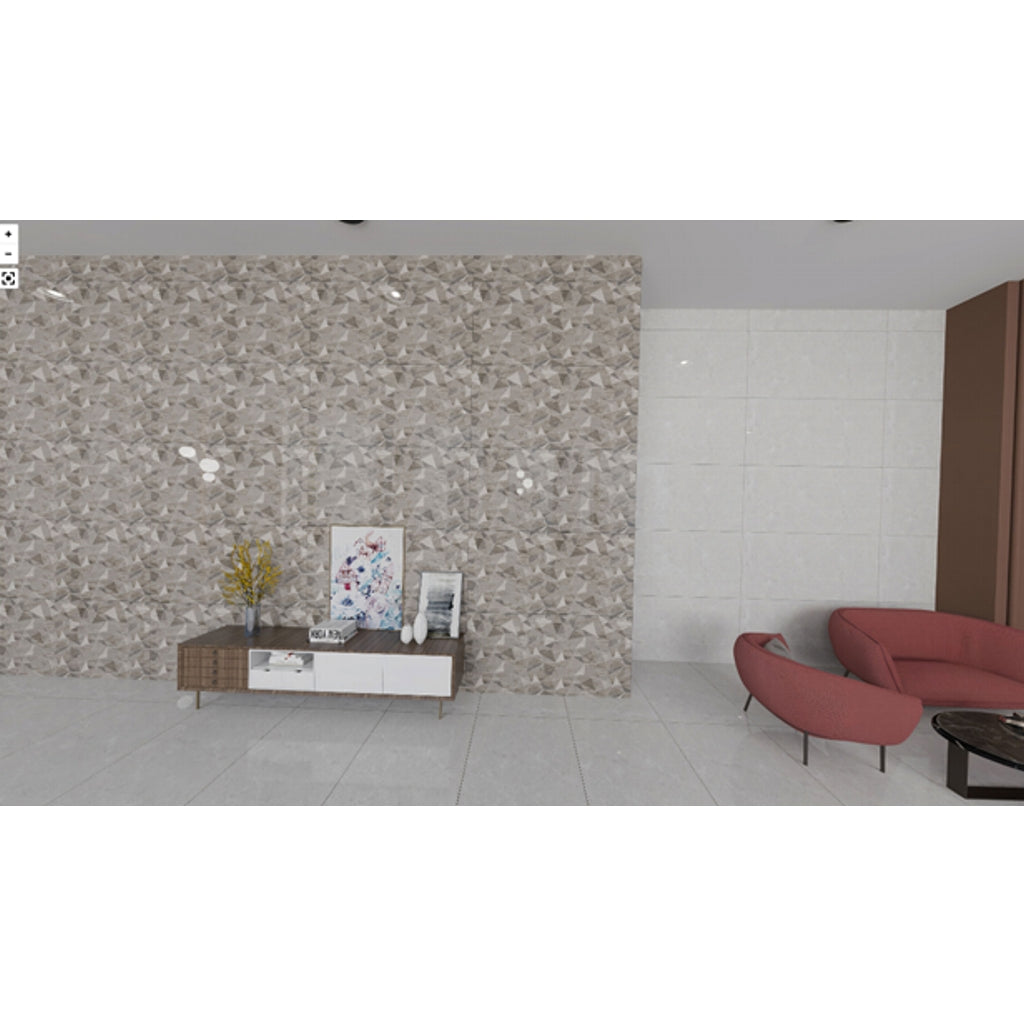 Primo Grey 600x1200mm 3pcs Ultima Kajaria Tile