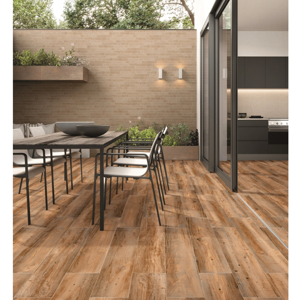 Siberian Pine Kajaria Gres Tough Planks Tile