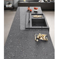 Terrazzo Dark Grey Kajaria Vitronite Tile