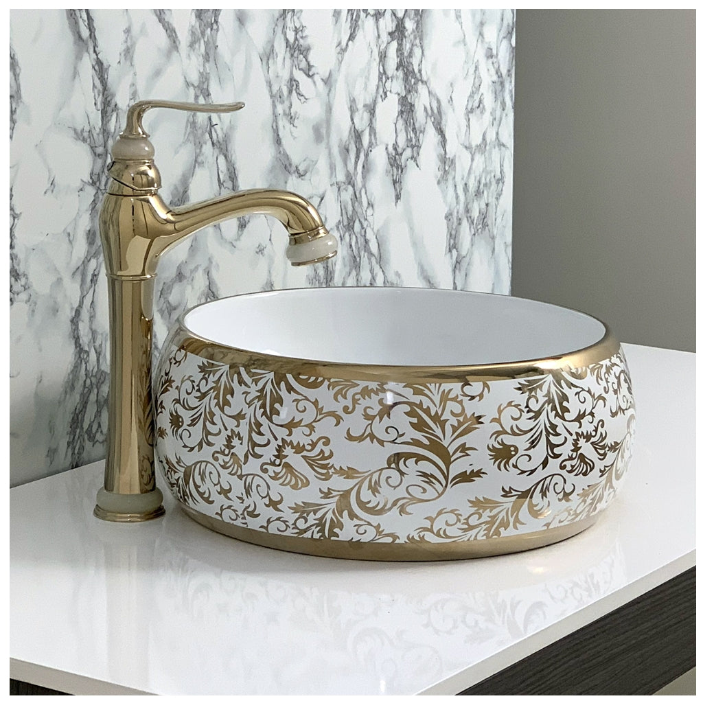 Toyo showroom/shop near me sarjapur road, sarjapur road toyo showroom/shop, wash basin showroom sarjapur road, sarjapur road wash basin showroom, new designer wash basin, premium wash basin, low price wash basin, multi colour wash basin, Toyo 236 White & Golden Wash Basin