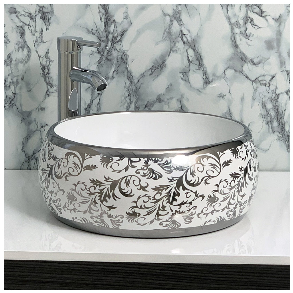 Toyo showroom/shop near me sarjapur road, sarjapur road toyo showroom/shop, wash basin showroom sarjapur road, sarjapur road wash basin showroom, new designer wash basin, premium wash basin, low price wash basin, multi colour wash basin, Toyo 237 White & Silver WashBasin