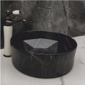 Toyo 253 Black Marble Matt Wash Basin