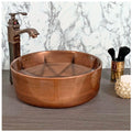 Toyo 255 Wooden Brown Glossy Wash Basin