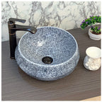Toyo 265 Blue Texture Wash Basin