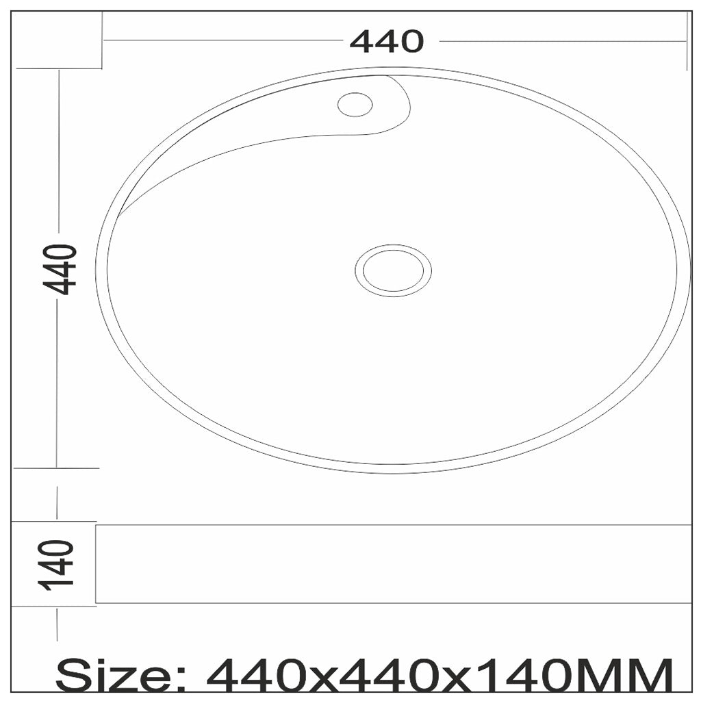 Toyo 283 Rose Gold Wash Basin
