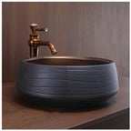 Toyo 292 Brown & Bronze Wash Basin