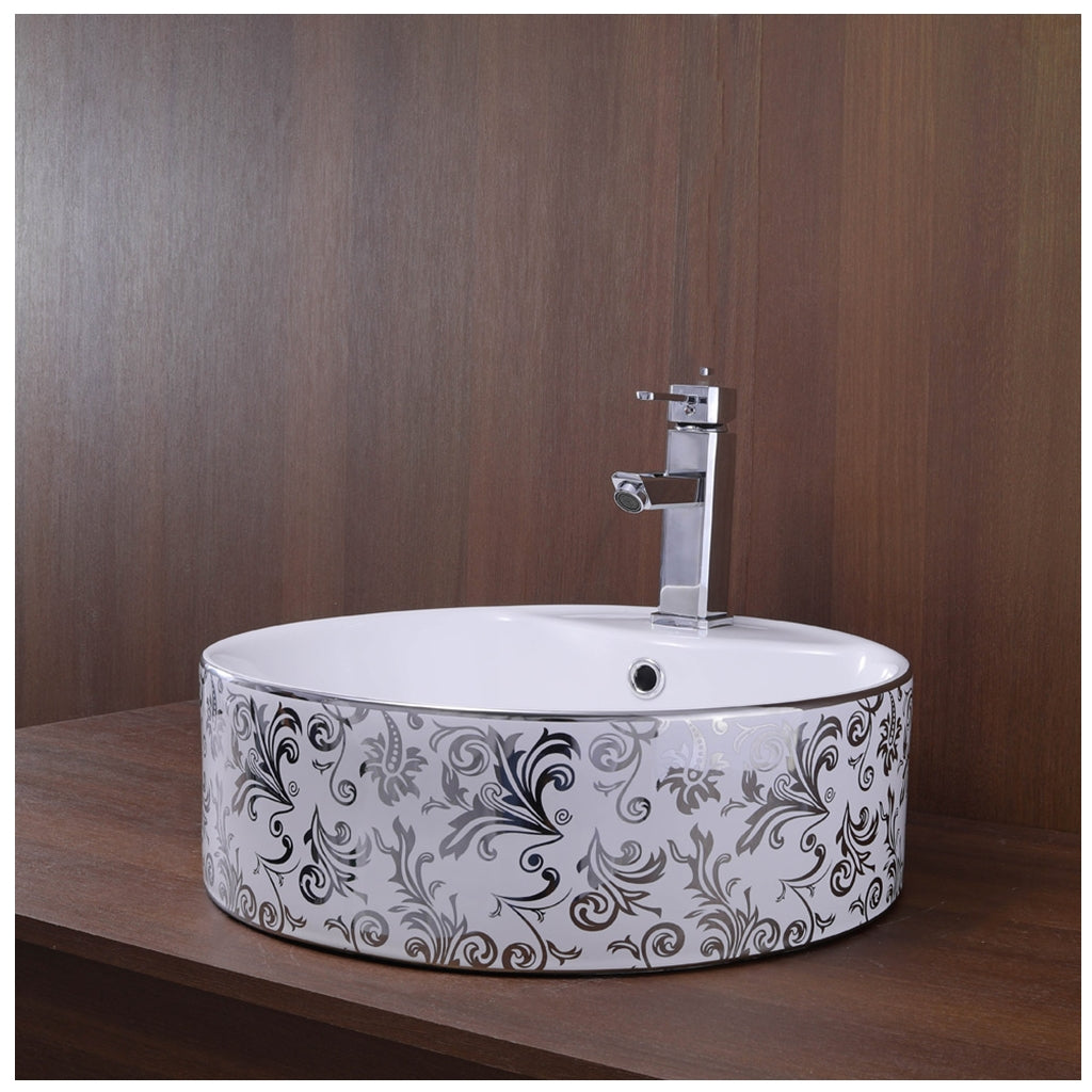 Toyo 302 Silver Wash Basin