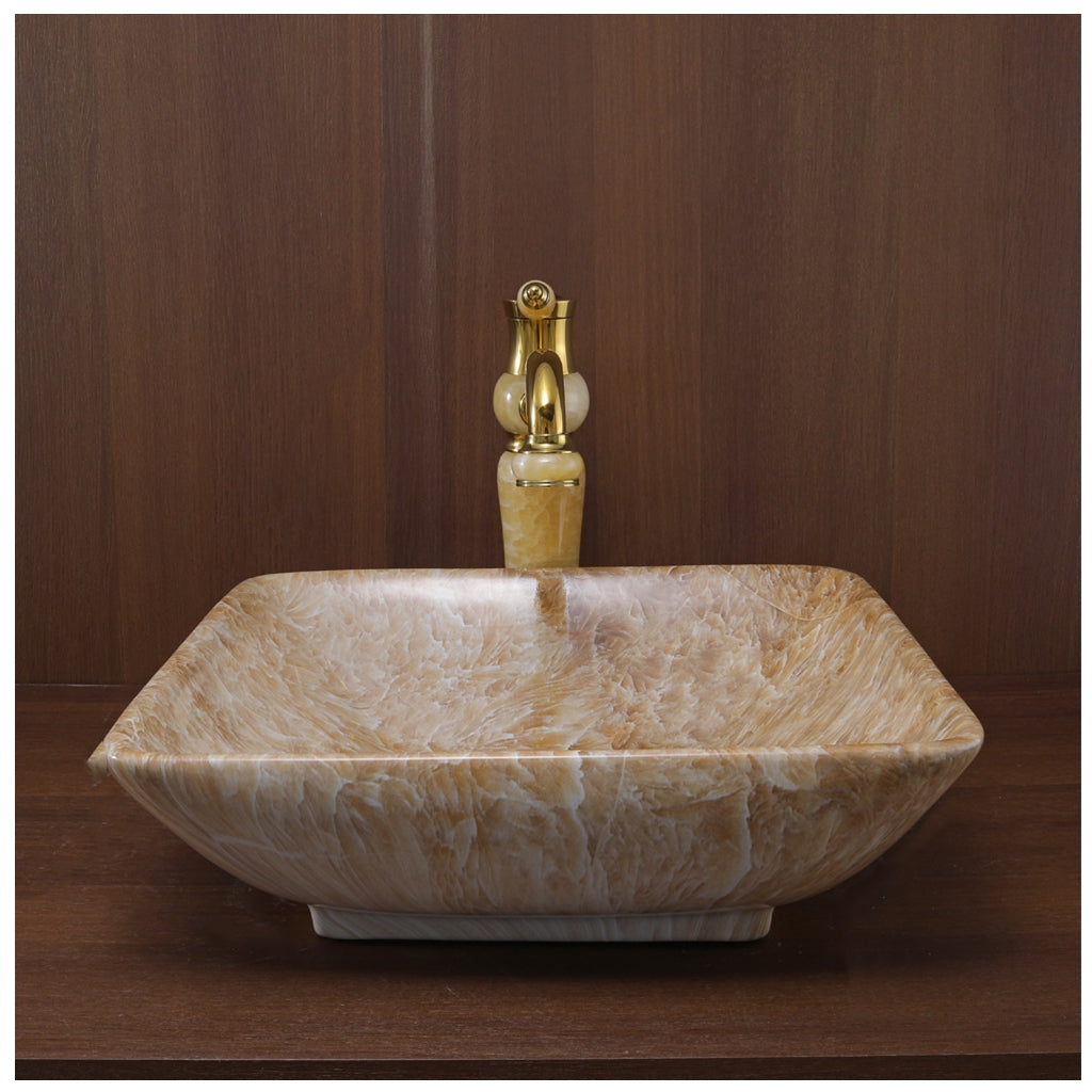 Toyo 345 Brown Onyx Wash Basin