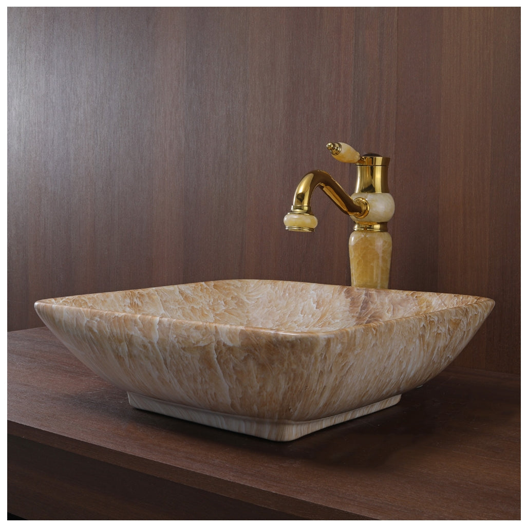 Toyo 345 Brown Onyx Wash Basin