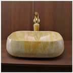 Toyo 365 Yellow Onyx Glossy Wash Basin