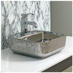 Toyo 372 Silver Wash Basin