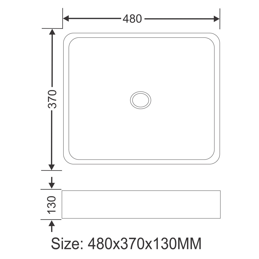 Toyo 393 White Marble Matt Wash Basin