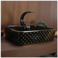 Toyo 414 Black & Golden Wash Basin