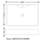 Toyo 418 Metallic Wash Basin