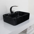 Toyo 423 Black Marble Glossy Wash Basin