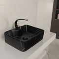 Toyo 424 Black Marble Matt Wash Basin