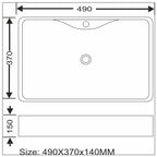 Toyo 426 Brown Onyx Wash Basin