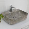 Toyo 454 Light Grey Marble Glossy Wash Basin