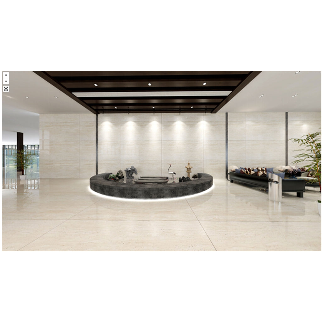 Travertino Beige Ultima Kajaria Tile