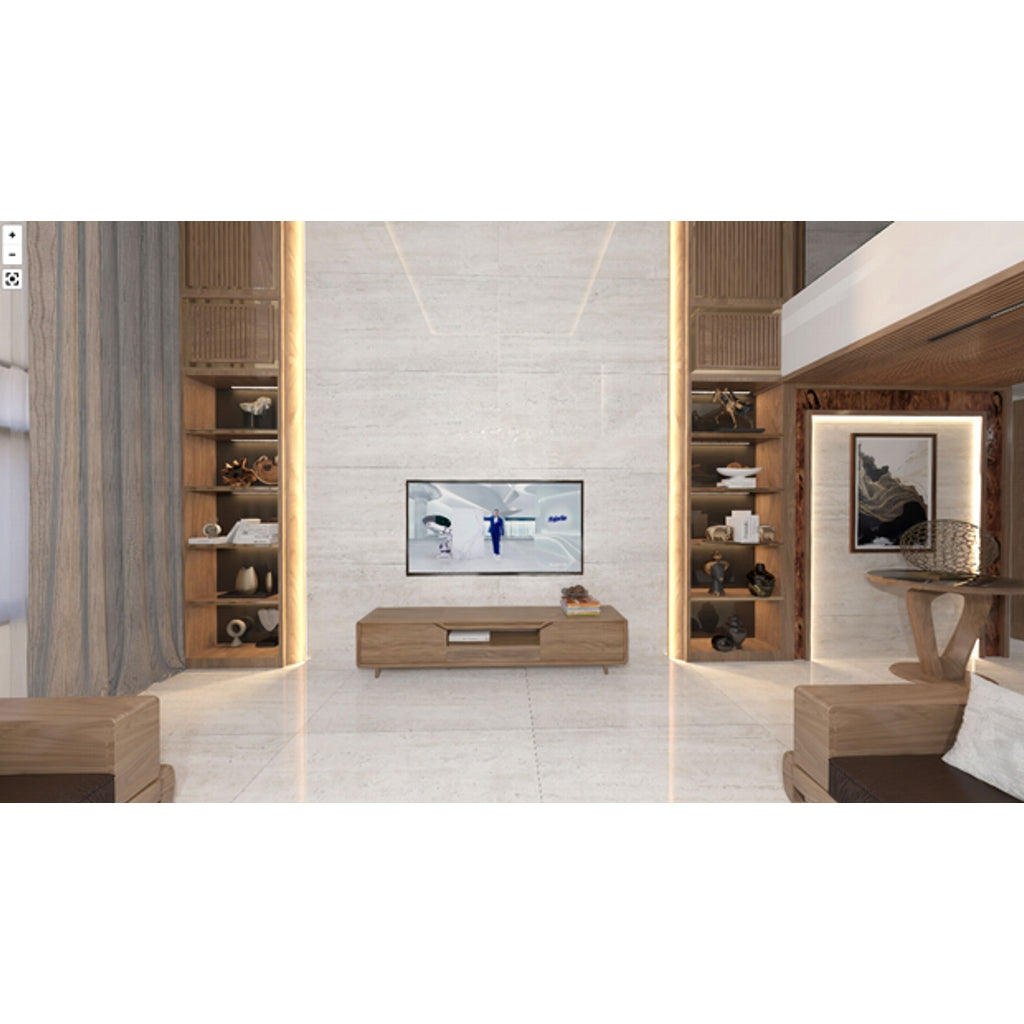 Travertino Bernini 600x1200mm 3pcs Ultima Kajaria Tile