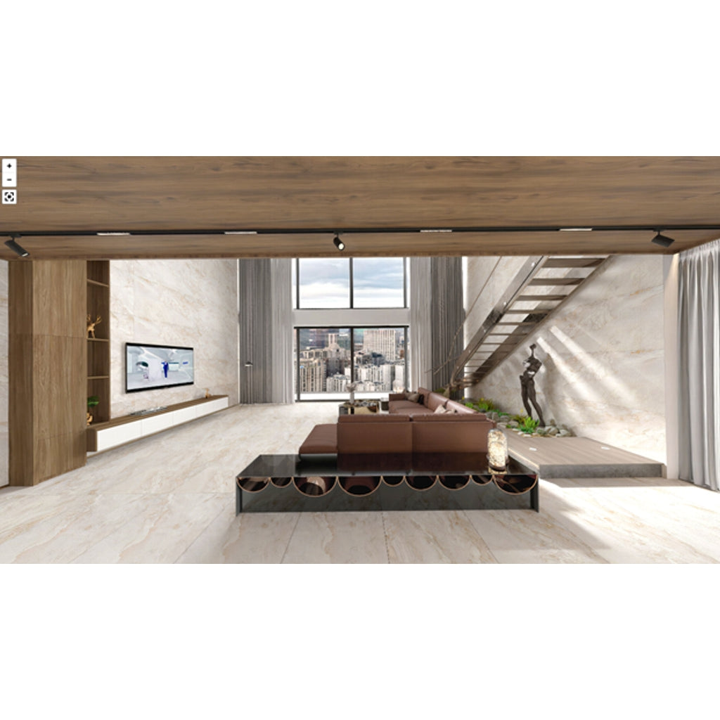 Tuscan Crema 600x1200mm 3pcs Ultima Kajaria Tile