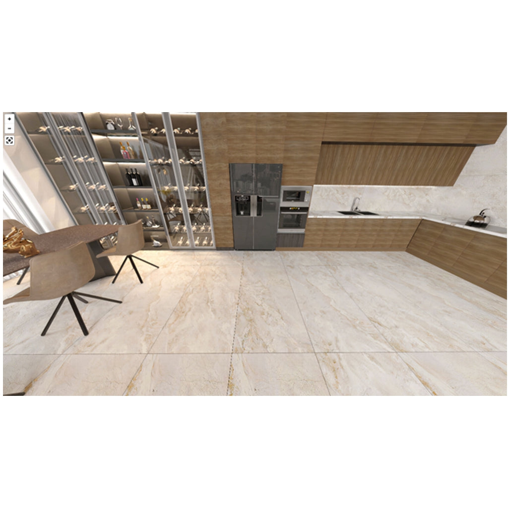 Tuscan Crema 600x1200mm 3pcs Ultima Kajaria Tile