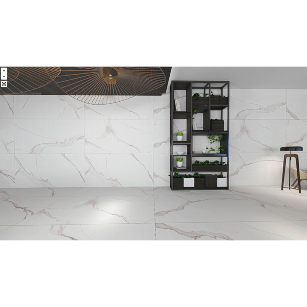Versace White Ultima Kajaria Tile